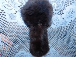 leather face fur bk